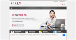 Desktop Screenshot of onsoft.de
