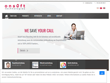 Tablet Screenshot of onsoft.de